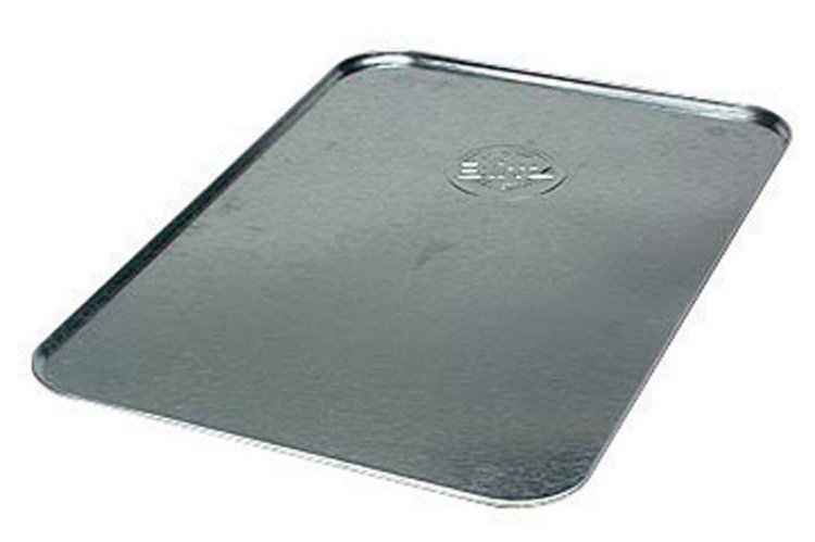 (image for) Galvanized Metal 5 oz. Rectangular Oil Drip Tray