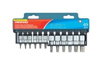 (image for) Assorted Sizes x 1/4 and 3/8 in. drive SAE 6 Point Torx