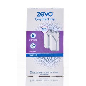 (image for) Zevo Refill Kit 4 in. W X 7 in. L Gray/White 2 ct