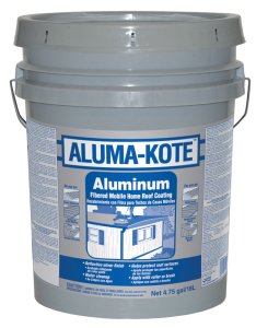 (image for) Aluma-Kote Gloss Silver Fibered Aluminum Roof Coating 5