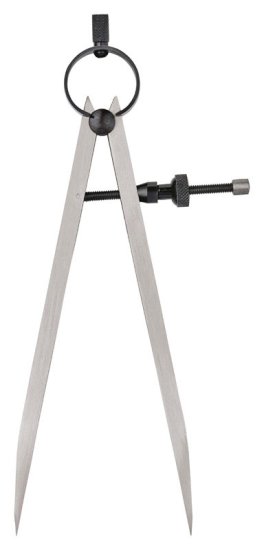 (image for) 7-1/8 in. L x 2-19/32 in. W Divider Caliper 6 in. Silver 1 pc.