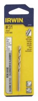 (image for) #31 x 2-3/4 in. L High Speed Steel Wire Gauge Bit 1 pc.