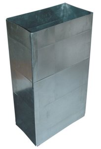 (image for) 24 in. L Galvanized Steel Duct