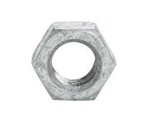 (image for) 1/2 in. Hot Dipped Galvanized Steel USS Hex Nut 50 pk