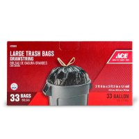 (image for) 33 gal. Trash Bags Drawstring 33 pk