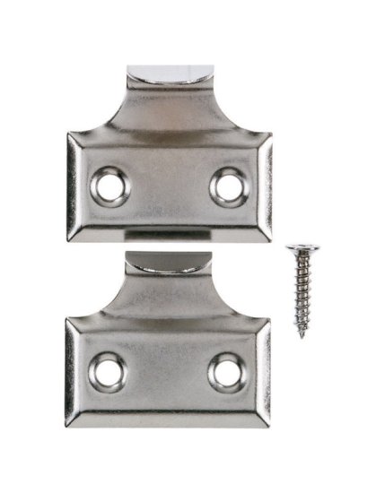 (image for) 1.5 in. L Chrome Chrome Universal Hook Sash Lift 2 pk