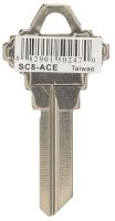 (image for) House/Office Key Blank Single sided For Schlage Locks