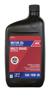 (image for) 10W-30 4 Cycle Engine Motor Oil 1 qt.