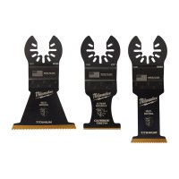 (image for) Milwaukee Open-Lok High Carbon Steel Oscillating Blade Set Multi