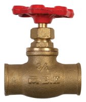 (image for) 3/4 in. 3/4 in. Brass Stop Valve