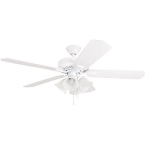 (image for) 52 in. Dual Mount Camarillo Ceiling Fan,5 Blades, White