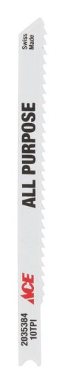 (image for) 3-5/8 in. Bi-Metal U-Shank Jig Saw Blade 10 TPI 1 pk