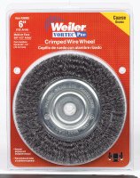 (image for) Vortec Pro 6 in. Crimped Wire Wheel Brush Carbon Steel 60