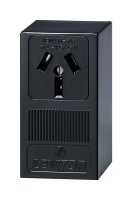 (image for) 50 amps 125/250 volt Black Outlet 10-50R 1 pk