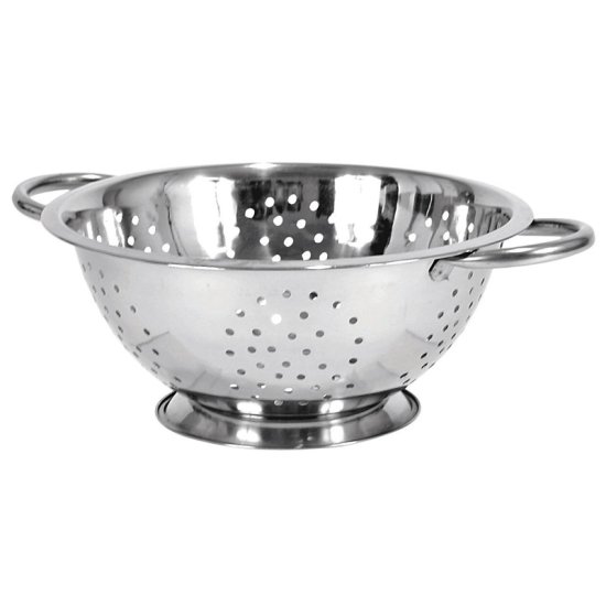 (image for) Silver Stainless Steel Colander