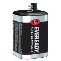(image for) Eveready 6-Volt Zinc Carbon Lantern Battery 1 pk Bulk