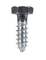 (image for) 5/16 in. x 1 in. L Hex Zinc-Plated Steel Lag Screw 100 p