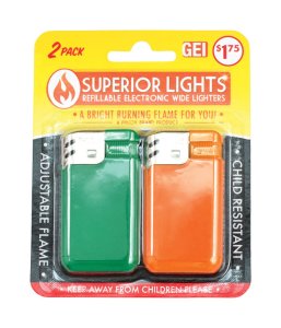 (image for) CIGARETTE LIGHTERS 2 PK