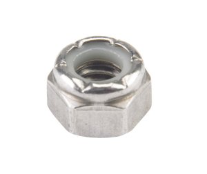 (image for) 5/16 in. Stainless Steel SAE Nylon Lock Nut 50 pk