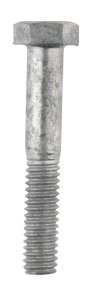 (image for) 5/16 in. Dia. x 2 in. L Hot Dipped Galvanized Steel Hex