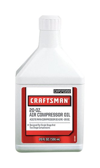 (image for) Craftsman Air Compressor Lubricating Oil 20 oz 1 pc