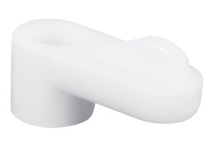 (image for) Bright White Plastic Screen Clip For 5/16 inch 12 pk