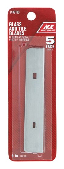(image for) 4 in. W Steel Glass/Tile Scraper Blade
