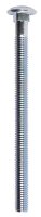 (image for) 1/2 in. Dia. x 7 in. L Zinc-Plated Steel Carriage Bolt 2