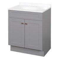 (image for) Zenith Products Single Gary Bathroom Vanity 30 in. W X 18 in. D