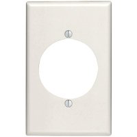 (image for) Ivory Flush Mount 1-Gang Wall Plate
