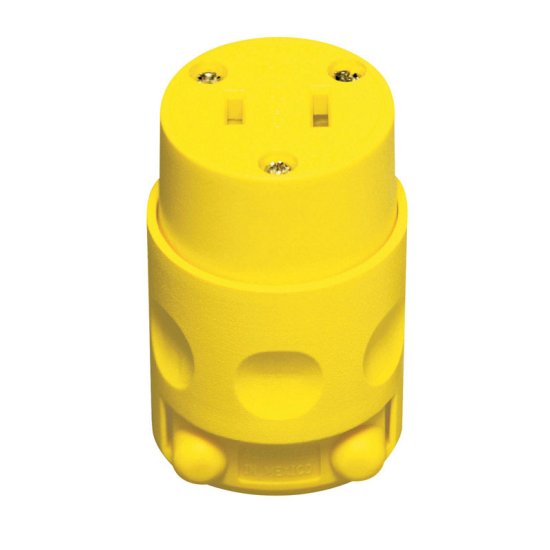 (image for) Commercial and Residential PVC Non-Polarized Connector 1-15R 2