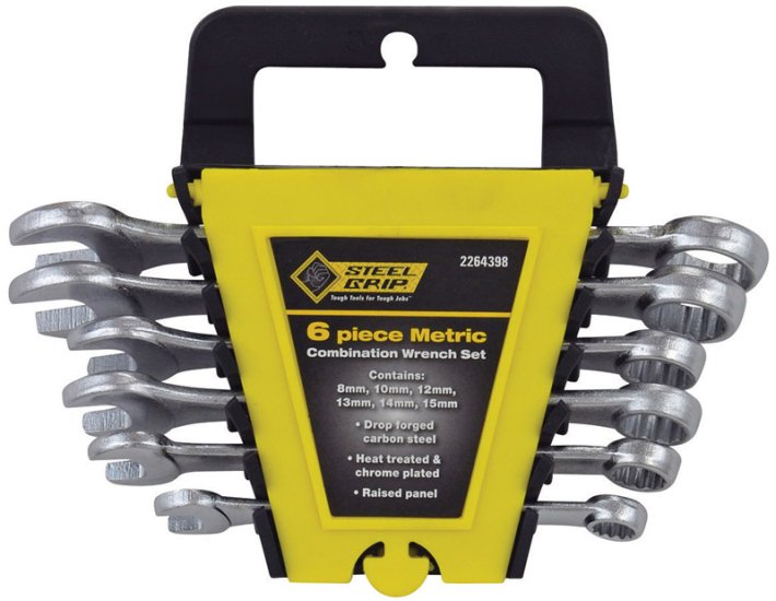 (image for) Multiple x Multiple in. L Metric Wrench Set 6 pc.
