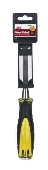 (image for) Pro Series 1 in. W Carbon Steel Wood Chisel Black/Yellow 1 p