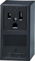 (image for) 50 amps 250 volt Black Outlet 6-50R 1 pk