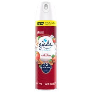 (image for) Glade Apple Cinnamon Scent Air Freshener 8.3 oz Aerosol 1 pk