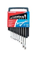 (image for) Crescent 12 Point Metric Wrench Set 10 pk