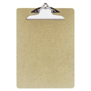 (image for) 9 in. W x 12.5 in. L Recycled Hardboard Clipboard