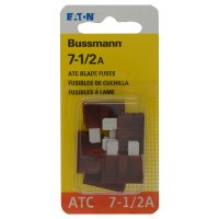 (image for) 7.5 amps ATC Blade Fuse 5 pk