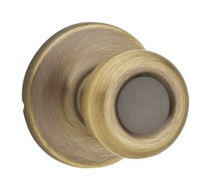 (image for) Antique Brass Steel Passage Door Knob Tylo