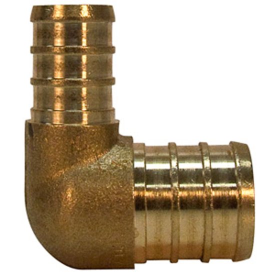 (image for) 1/2 in. PEX x 3/4 in. Dia. PEX Brass Reducing Elbow