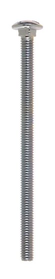 (image for) 3/8 in. Dia. x 6 in. L Zinc-Plated Steel Carriage Bolt 5