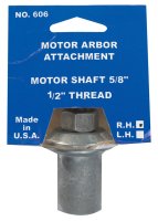 (image for) Cast 5/8 in. Dia. x 3 inch in. L Work Arbor 5/8 in.