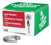 (image for) 5/8 in. Dia. Zinc-Plated Steel Split Lock Washer 25 pk