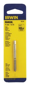 (image for) High Carbon Steel Metric Plug Tap 4mm-0.75 1 pc.