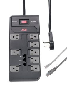 (image for) 6 ft. L 8 outlets Surge Suppressor