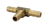 (image for) Brass 3/8 in. Dia. x 3/8 in. Dia. Tee Connector 1 pk Yellow