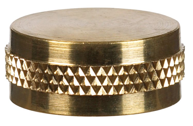 (image for) 3/4 in. Female Brass Hose Cap