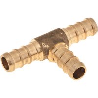 (image for) PEX TEE, 1 IN. X 1 IN. X 3/4 IN., LEAD FREE
