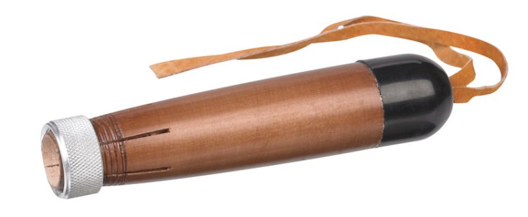 (image for) 4.9 in. L x 0.5 in. W Lumber Crayon Holder Brown Woo