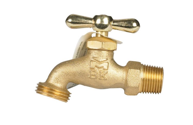(image for) Brass Hose Bibb 1/2 MPT